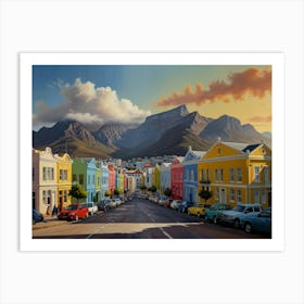  Cape Town City 1  Art Print