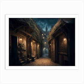 Magical Alley Art Print