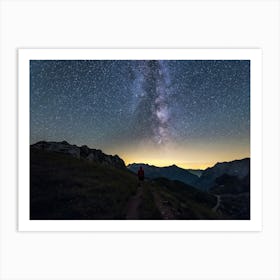 Milky Way Art Print