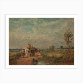 Going To The Hayfield, David Cox Art Print