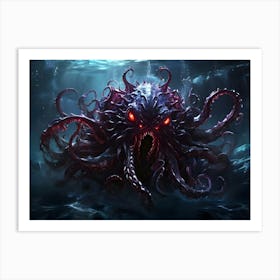 Octopus Art Print