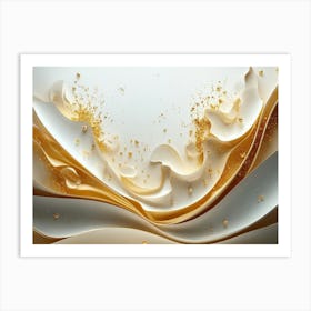 Modern And Creative 3d Abstraction 1 Art Print