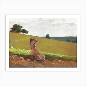 The Green Hill (1878), Winslow Homer Art Print
