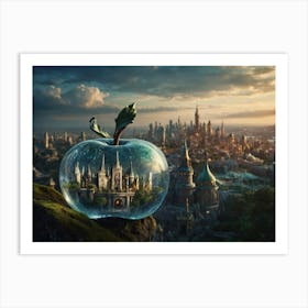 Default A City Of Fantasy And Magic Its Enchanted Buildings An 3 Art Print