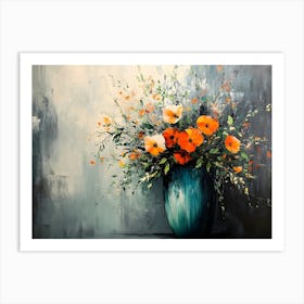 Winter Flowers 22 Art Print