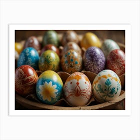 Easter Eggs 4 Art Print