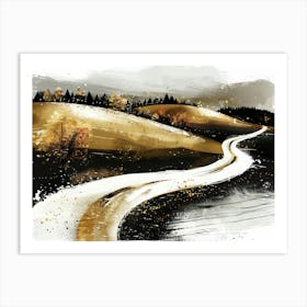 Road To Nowhere 20 Art Print