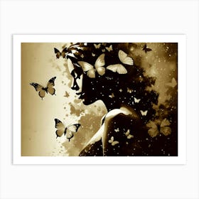 Butterfly Wings 11 Art Print
