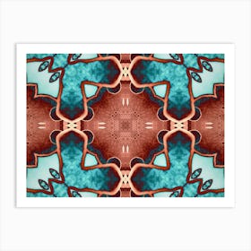 Pattern And Texture From Lines 2 Art Print