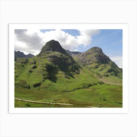 Glencoe, the Highlands, Scotland Art Print