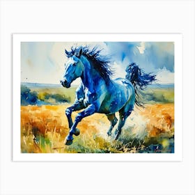 A Majestic Wild Horse Art Print