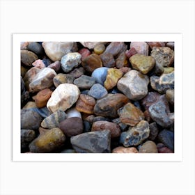 Close Up Of Rocks Art Print