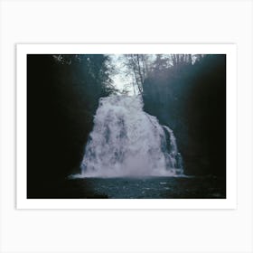 Dark Waterfall Art Print