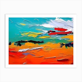 Abstract Painting 18 Art Print