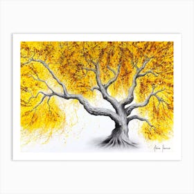 Sunshine Tree Art Print