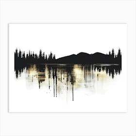 Landscape Painting 43 Art Print