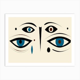 Eye Of The Beholder 1 Art Print