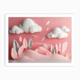 Paper Art 6 Art Print