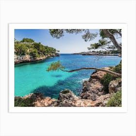 Mallorca Beach Spain Ibiza Art Print