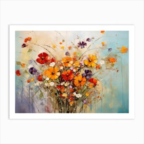 Flowers In A Vase 22 Art Print