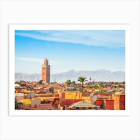 Marrakech, Morocco 1 Art Print