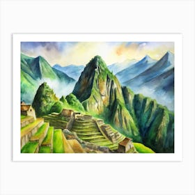 Machu Picchu Art Print