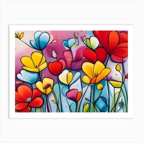 Poppies Art Print