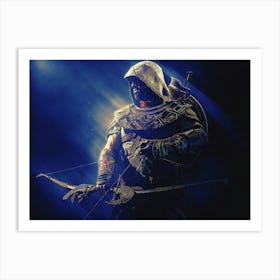 Light Of Heroes ― Assassins Creed Origins Bayek The Hidden Ones Dlc Art Print