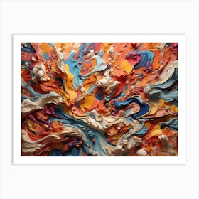 Abstract Painting 2 Art Print