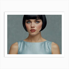 Portrait Of A Young Woman 19 Art Print