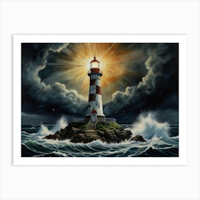 Lighthouse 2 Art Print