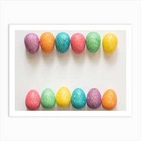 Easter Eggs 671 Art Print