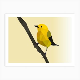 Prothonotary Warbler Art Art Print