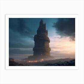 Mysterious Tower Art Print