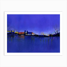 Harbourside Art Print