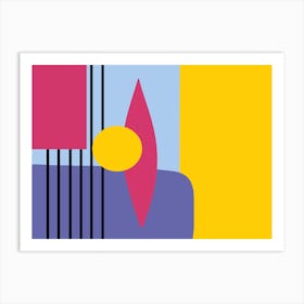 Colorful Abstract Art Art Print