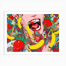 'Fruit Salad' Art Print