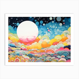 Moonscape Art Print