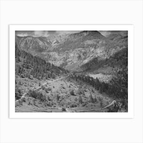 Untitled Photo, Possibly Related To Road To Camp Bird Mines And Mills, Ouray County, Colorado, Camp Bird Is Art Print