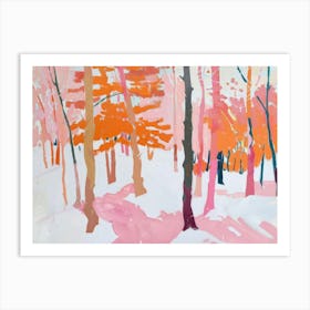 'Snow Forest' 1 Art Print