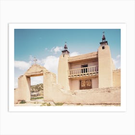 Desert Chapel Art Print