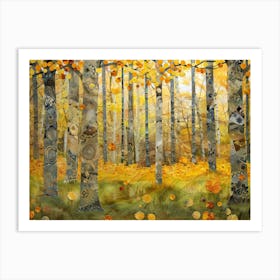 Autumn Forest 4 Art Print