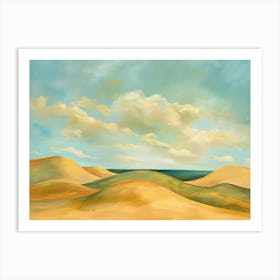 Sand Dunes 18 Art Print