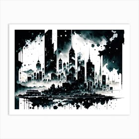 Cityscape 47 Art Print