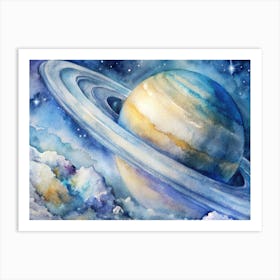 Saturn Art Print