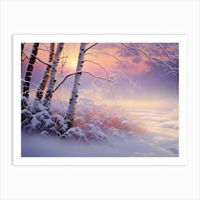 Winter Landscape 2 Art Print