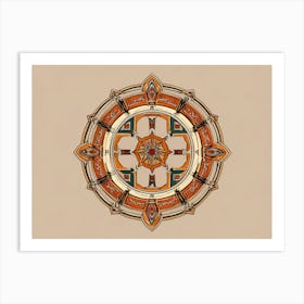 Circular Design Art Print