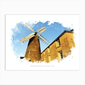 Callington Mill, Midlands & Central Highlands, Tasmania Art Print