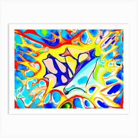 Abstract Painting 757 Art Print