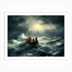 Fishermen Art Print